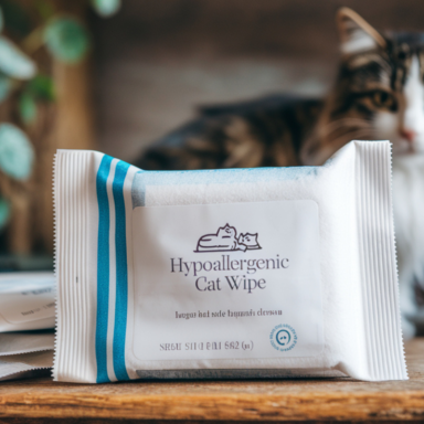 Hypoallergenic Cat Wipes