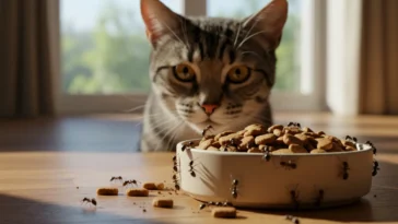 Ants in Cat Food: Preventing Ant Infestations in Pet Food Bowls
