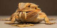 Can Bearded Dragons Eat Wax Worms? A Bearded Dragon Enjoying a Wax Worm