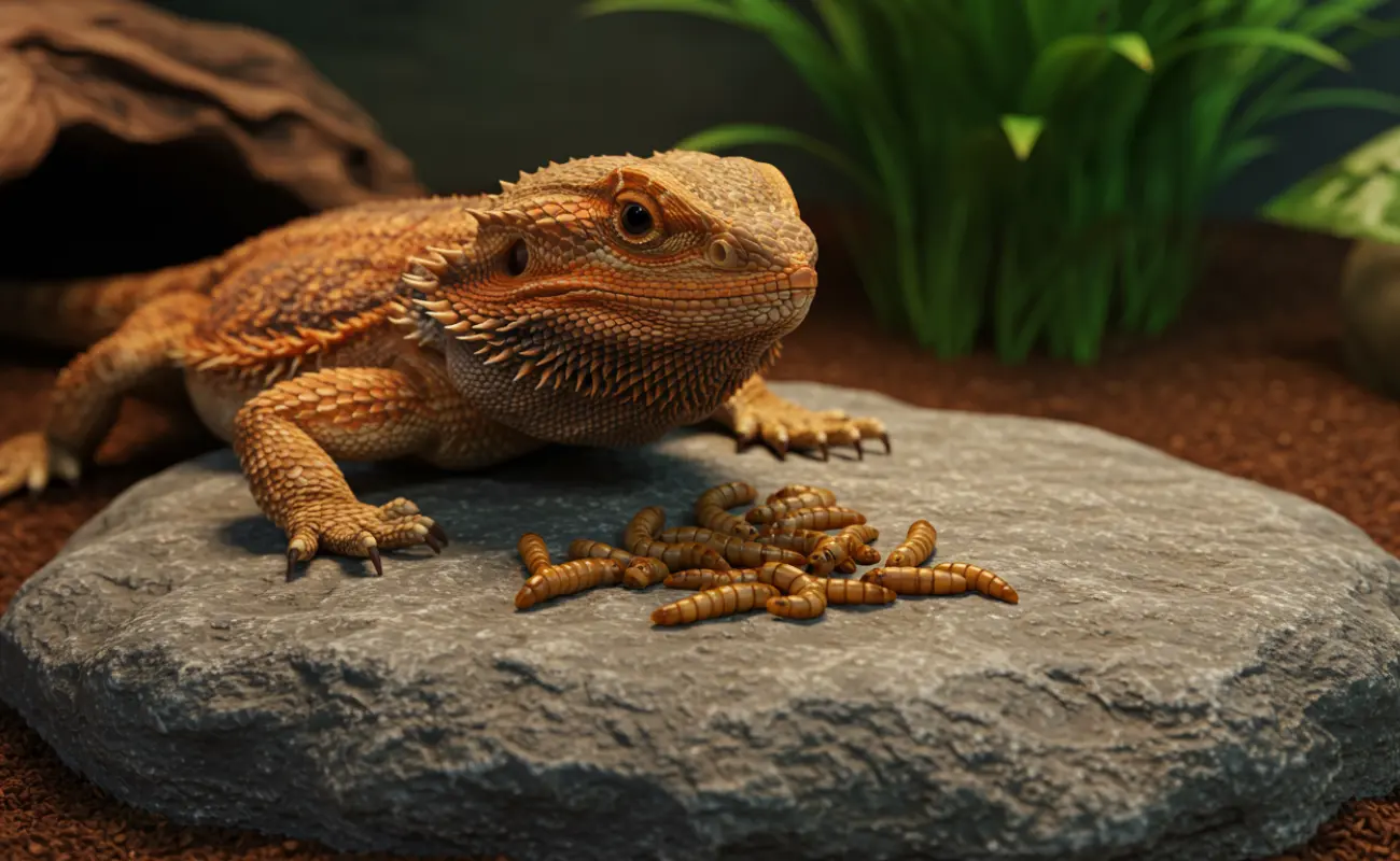 can bearded dragons eat beetles​