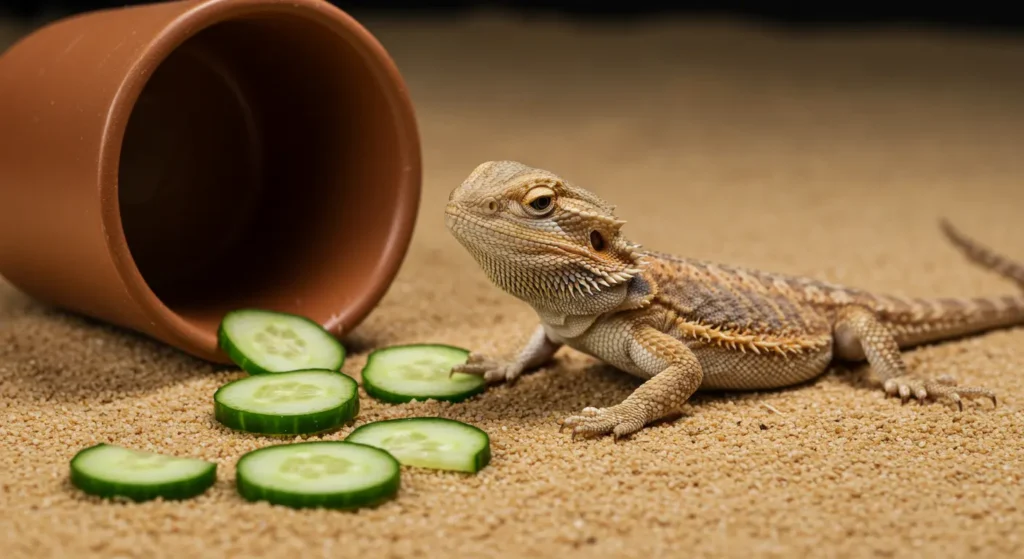 can bearded dragons have cucumbers without digestive issues