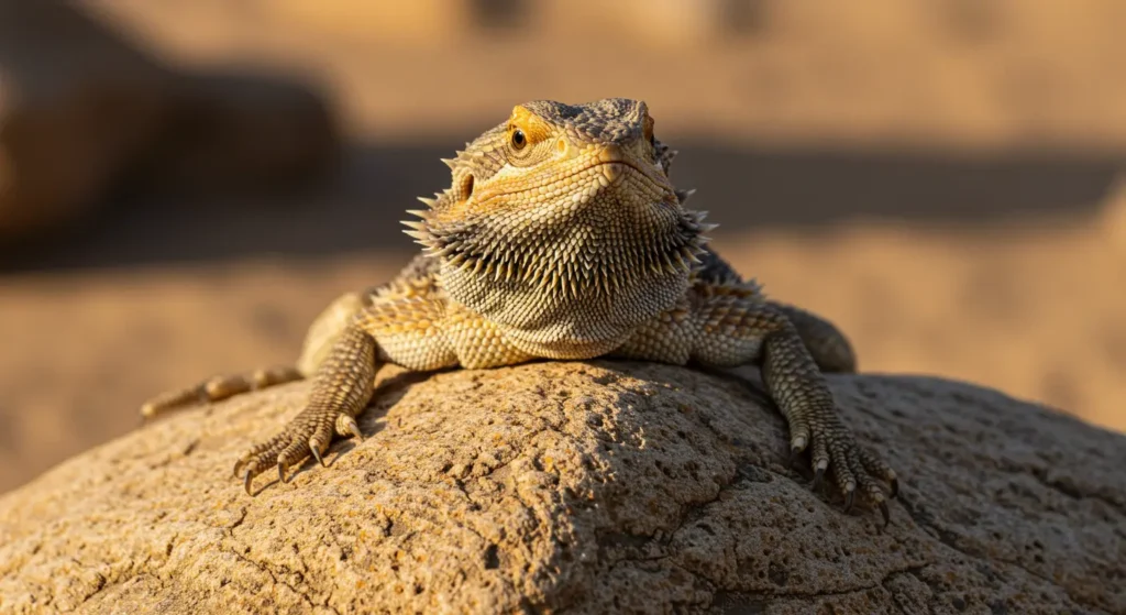 Fun facts about bearded dragons including their unique head bobbing behavior
