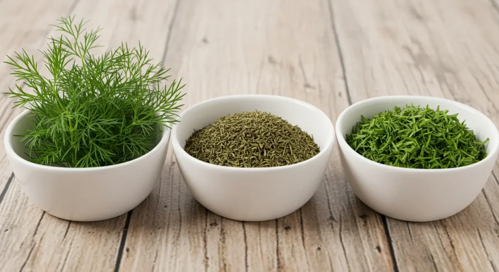 Fresh vs dried dill preparation for bearded dragons