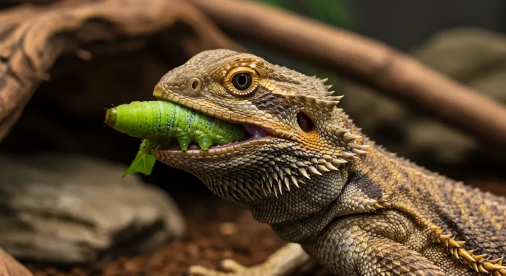 Can Bearded Dragons Eat Hornworms? A Great Snack