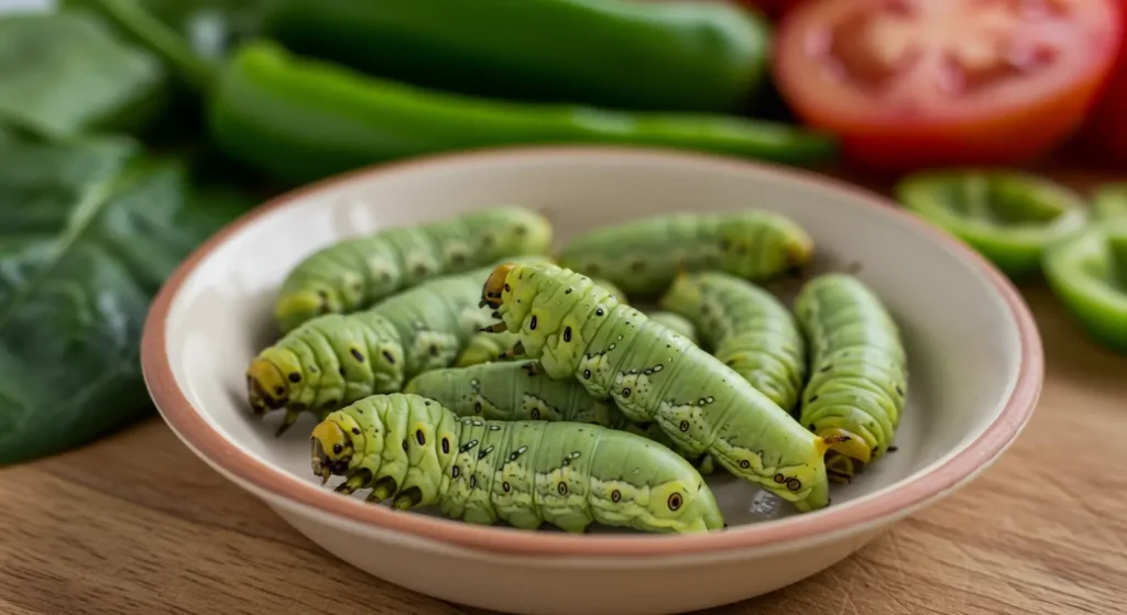 Can be bearded dragons eat hornworms – bearded dragon eating a hornworm treat