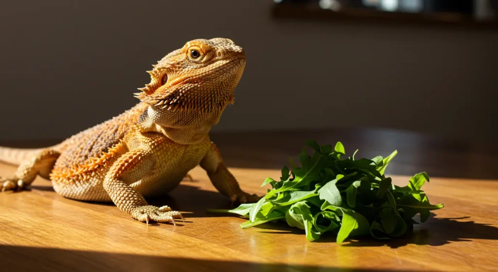 Can bearded dragons eat arugula safely as part of their diet